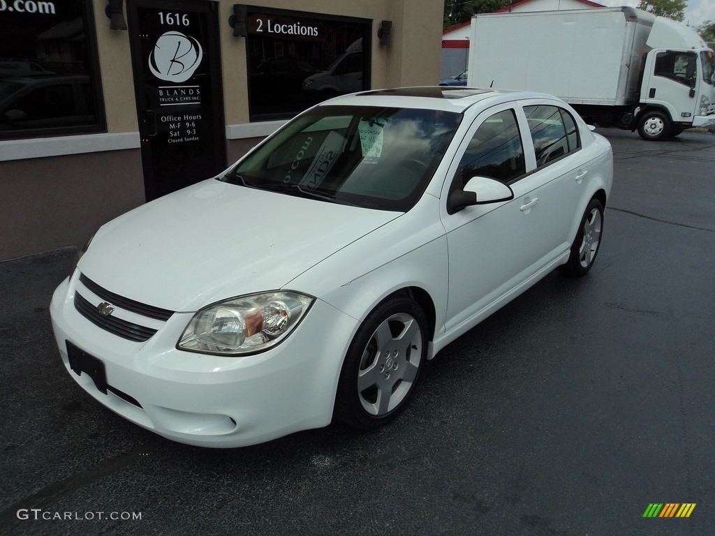 2010 Cobalt LT Sedan - Summit White / Ebony photo #2