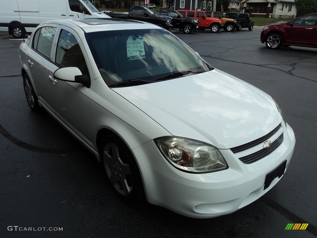 2010 Cobalt LT Sedan - Summit White / Ebony photo #5