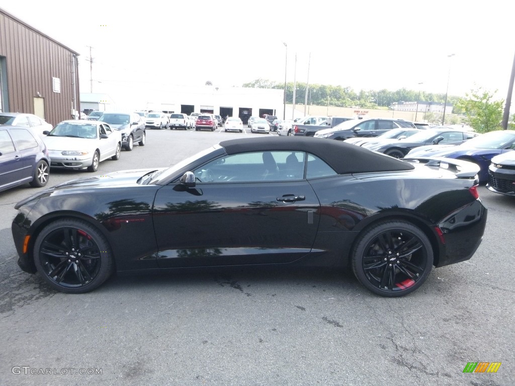 2018 Camaro SS Convertible - Black / Jet Black photo #2