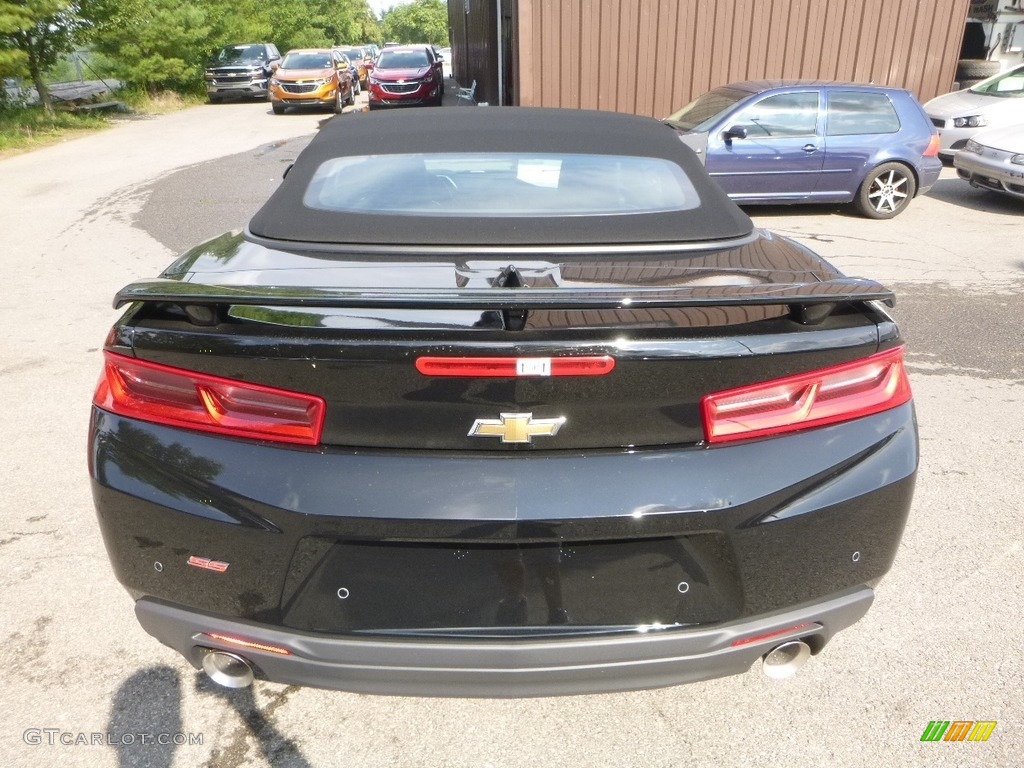 2018 Camaro SS Convertible - Black / Jet Black photo #4