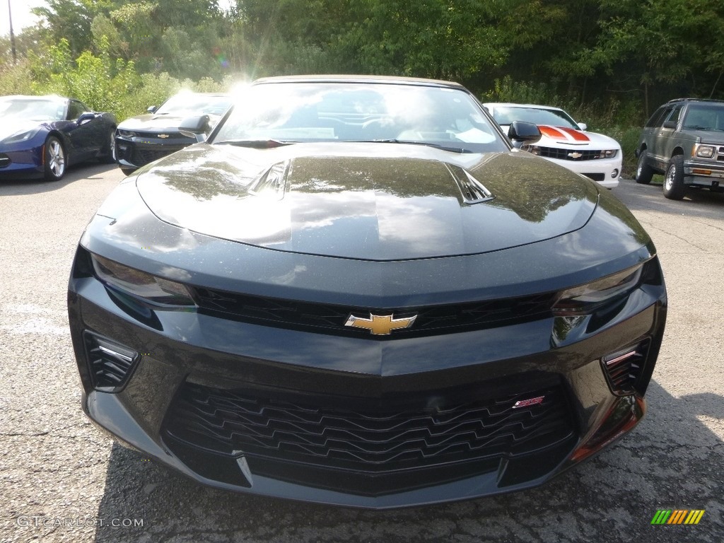 2018 Camaro SS Convertible - Black / Jet Black photo #8