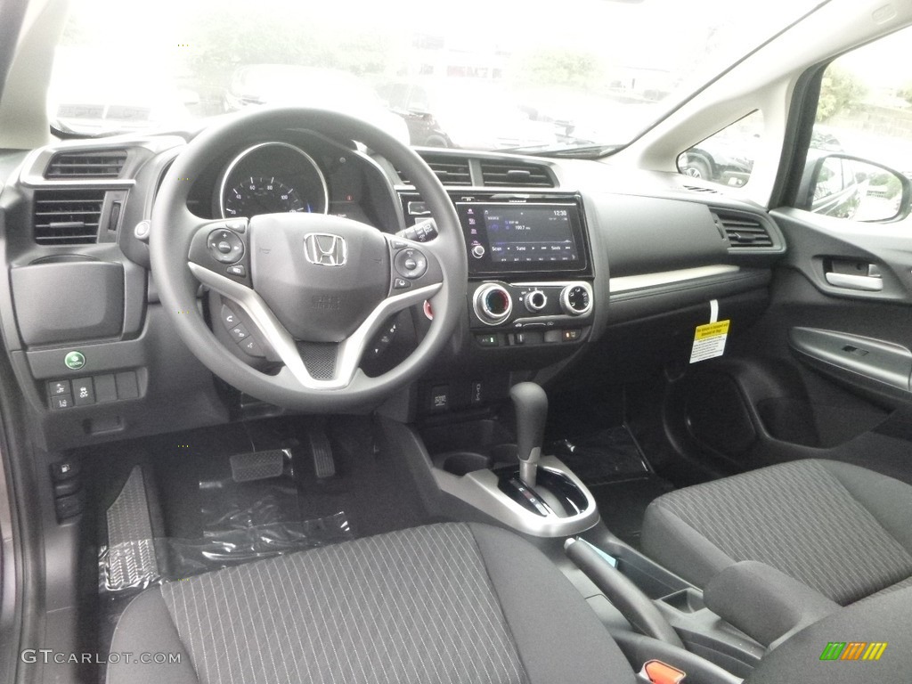 Black Interior 2018 Honda Fit EX Photo #122150954