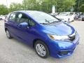 Aegean Blue Metallic 2018 Honda Fit LX Exterior