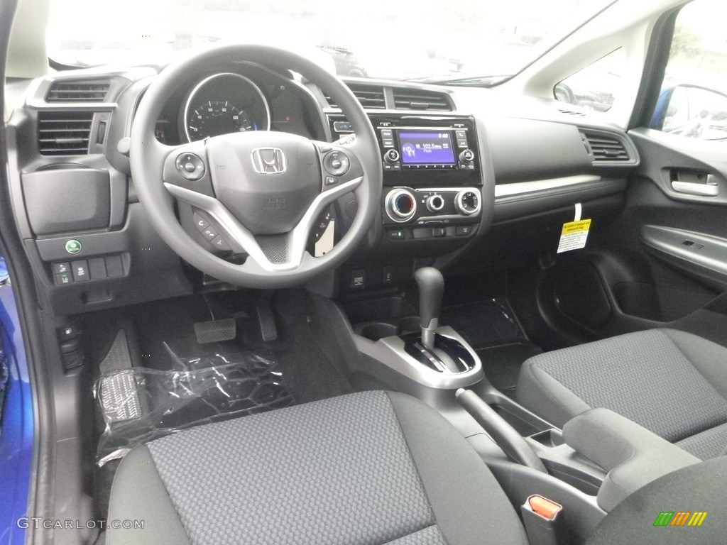 Black Interior 2018 Honda Fit LX Photo #122151185