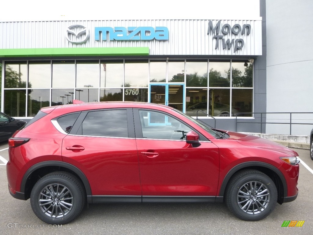 2017 CX-5 Touring AWD - Soul Red Metallic / Black photo #1