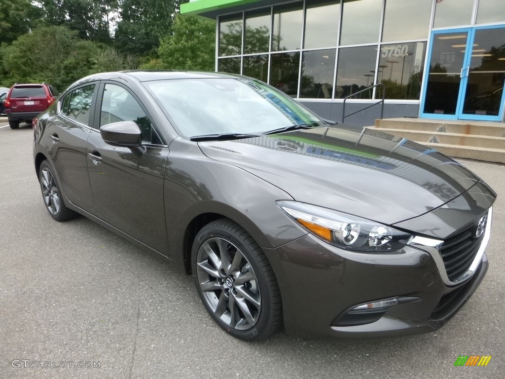 Titanium Flash Mica 2018 Mazda MAZDA3 Touring 4 Door Exterior Photo #122151980
