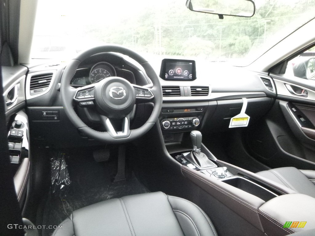 Black Interior 2018 Mazda MAZDA3 Touring 4 Door Photo #122152070