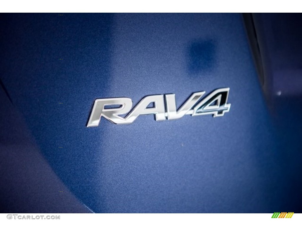 2013 RAV4 XLE - Shoreline Blue Pearl / Black photo #7