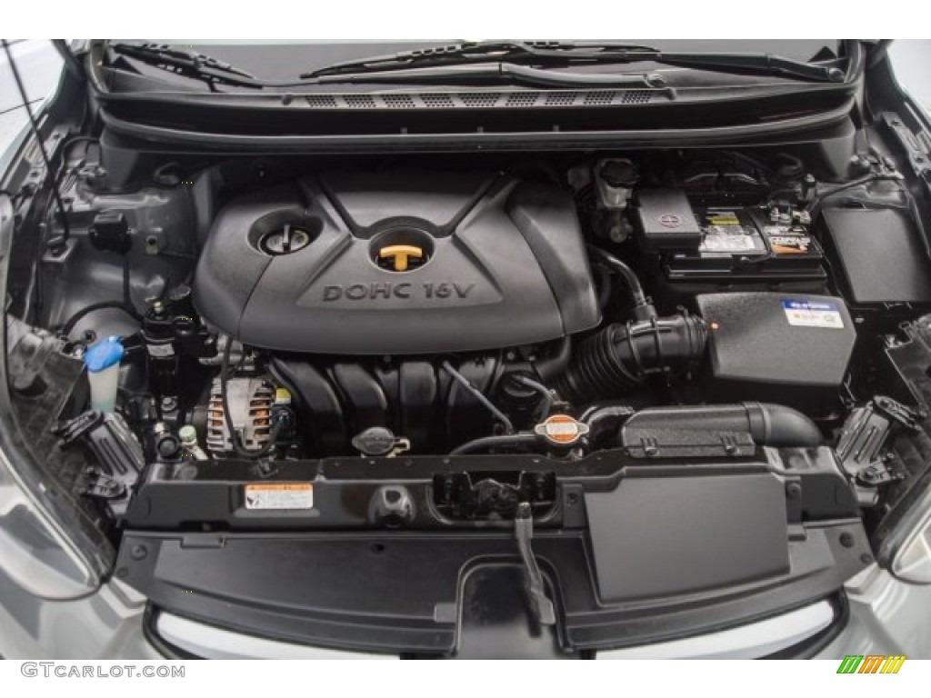 2011 Elantra GLS - Titanium Gray Metallic / Gray photo #8