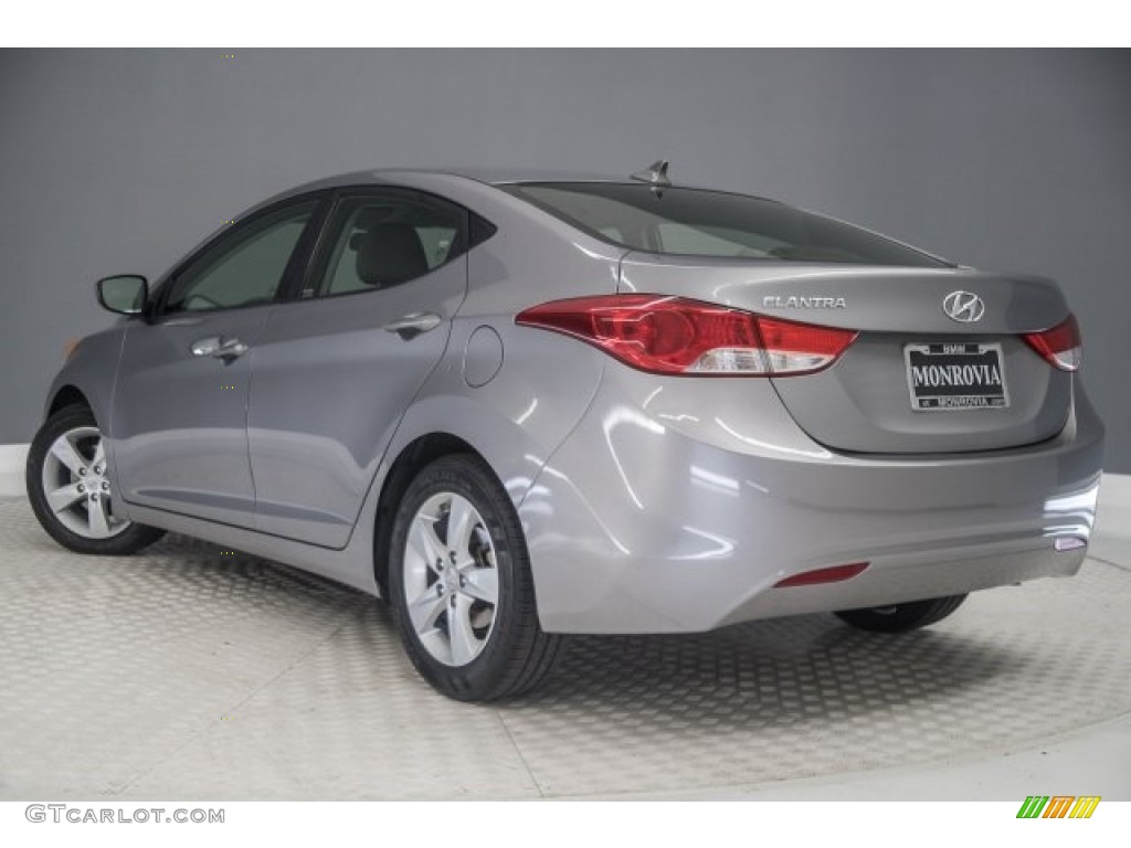 2011 Elantra GLS - Titanium Gray Metallic / Gray photo #12
