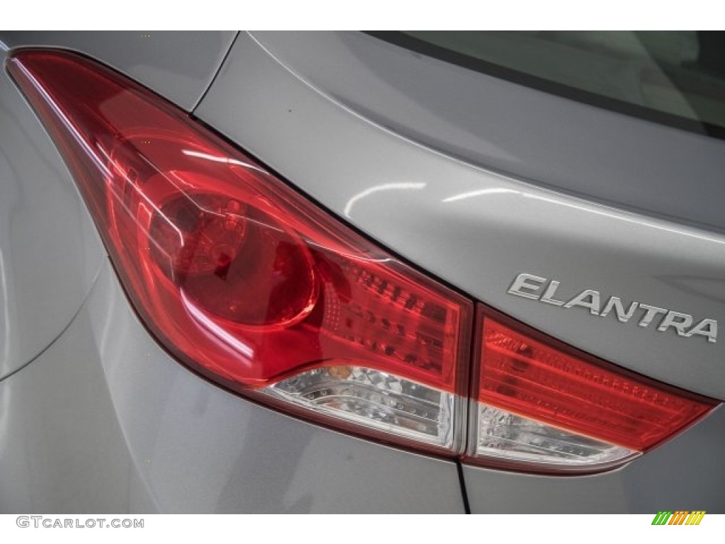 2011 Elantra GLS - Titanium Gray Metallic / Gray photo #17