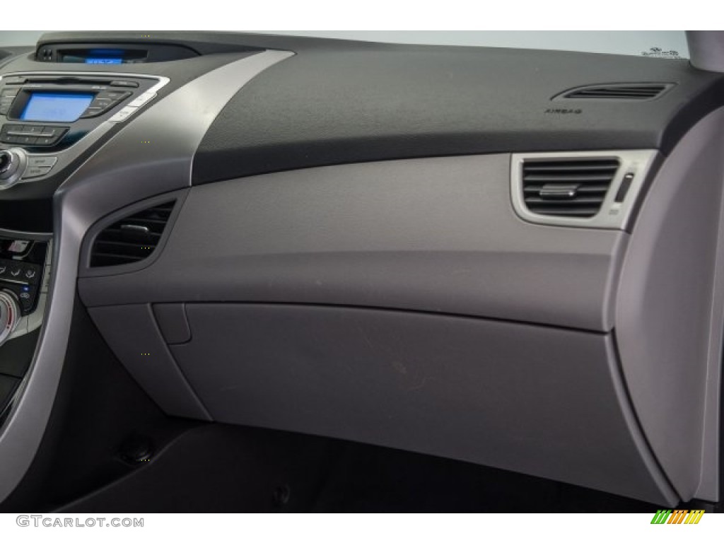 2011 Elantra GLS - Titanium Gray Metallic / Gray photo #23