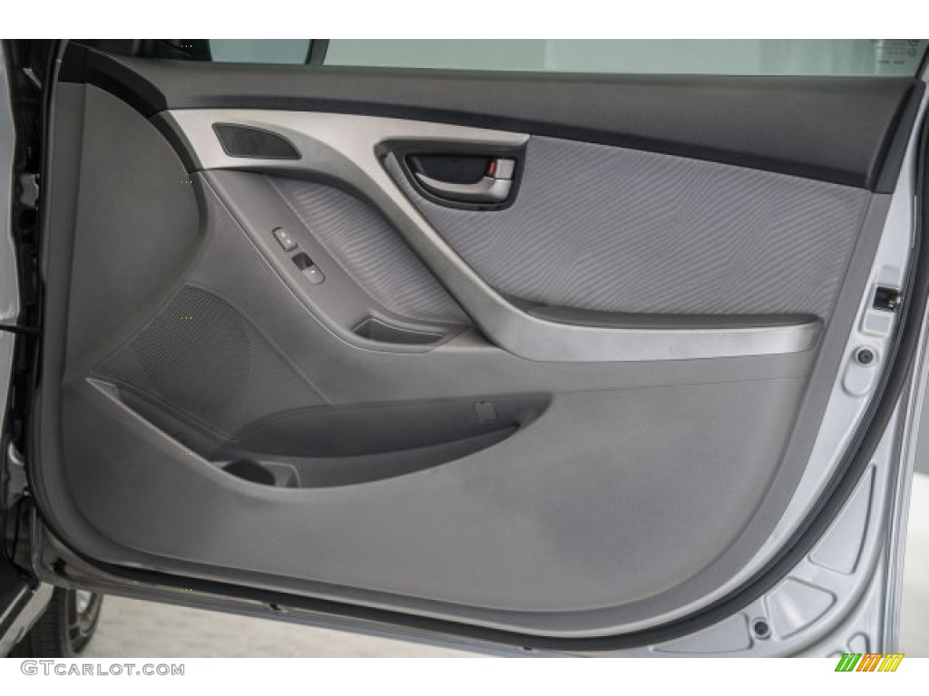 2011 Elantra GLS - Titanium Gray Metallic / Gray photo #25