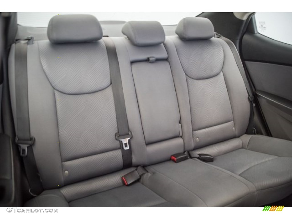 2011 Elantra GLS - Titanium Gray Metallic / Gray photo #26