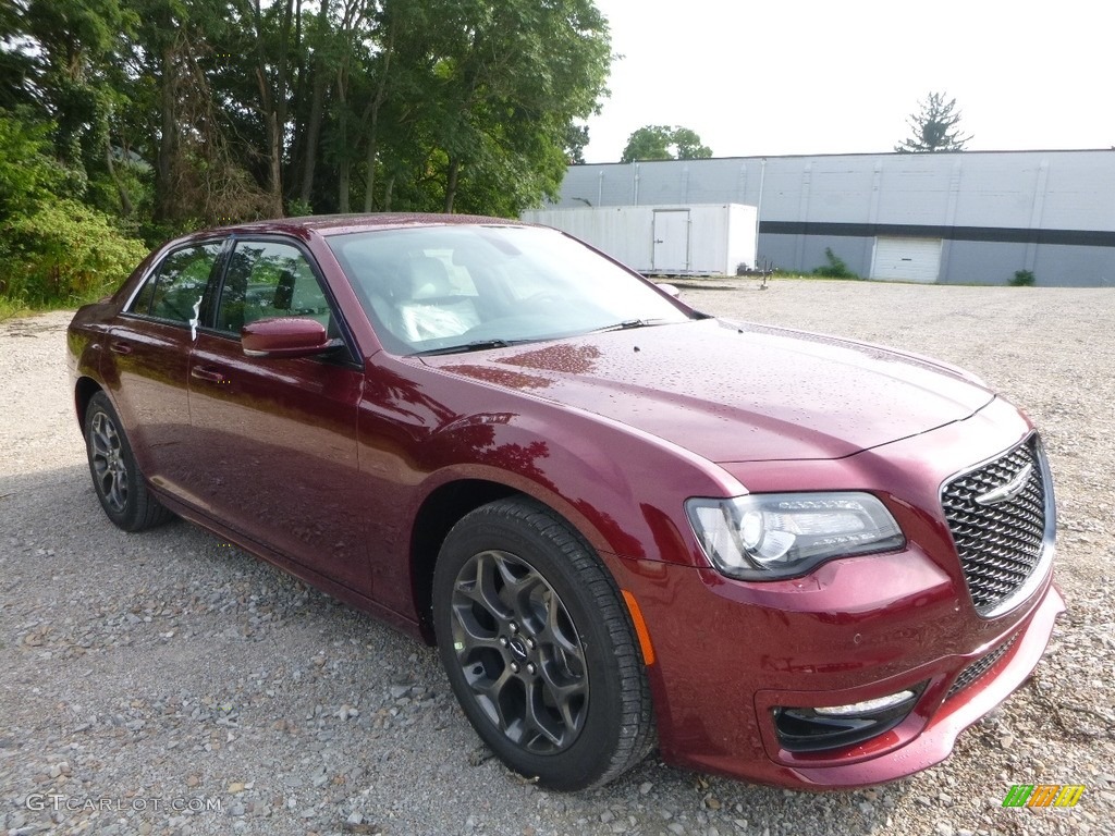Velvet Red Pearl 2018 Chrysler 300 S AWD Exterior Photo #122154510