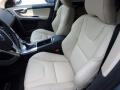 Soft Beige Front Seat Photo for 2017 Volvo XC60 #122154661
