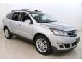 2015 Silver Ice Metallic Chevrolet Traverse LT AWD  photo #1