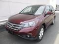 2014 Basque Red Pearl II Honda CR-V EX AWD  photo #10