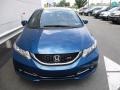 2014 Dyno Blue Pearl Honda Civic Si Sedan  photo #9