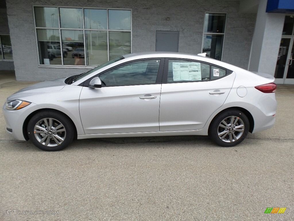 Symphony Silver 2018 Hyundai Elantra SEL Exterior Photo #122157959