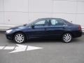 2007 Royal Blue Pearl Honda Accord EX-L V6 Sedan  photo #2