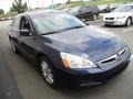 2007 Royal Blue Pearl Honda Accord EX-L V6 Sedan  photo #6