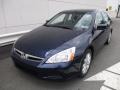 2007 Royal Blue Pearl Honda Accord EX-L V6 Sedan  photo #8