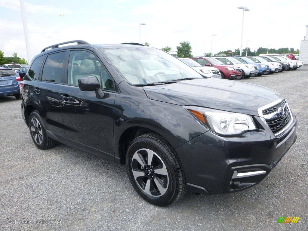 Dark Gray Metallic 2018 Subaru Forester 2.5i Premium Exterior Photo #122159123