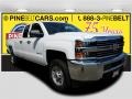 Summit White - Silverado 2500HD Work Truck Double Cab 4x4 Photo No. 1