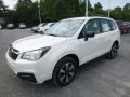 2018 Crystal White Pearl Subaru Forester 2.5i  photo #8