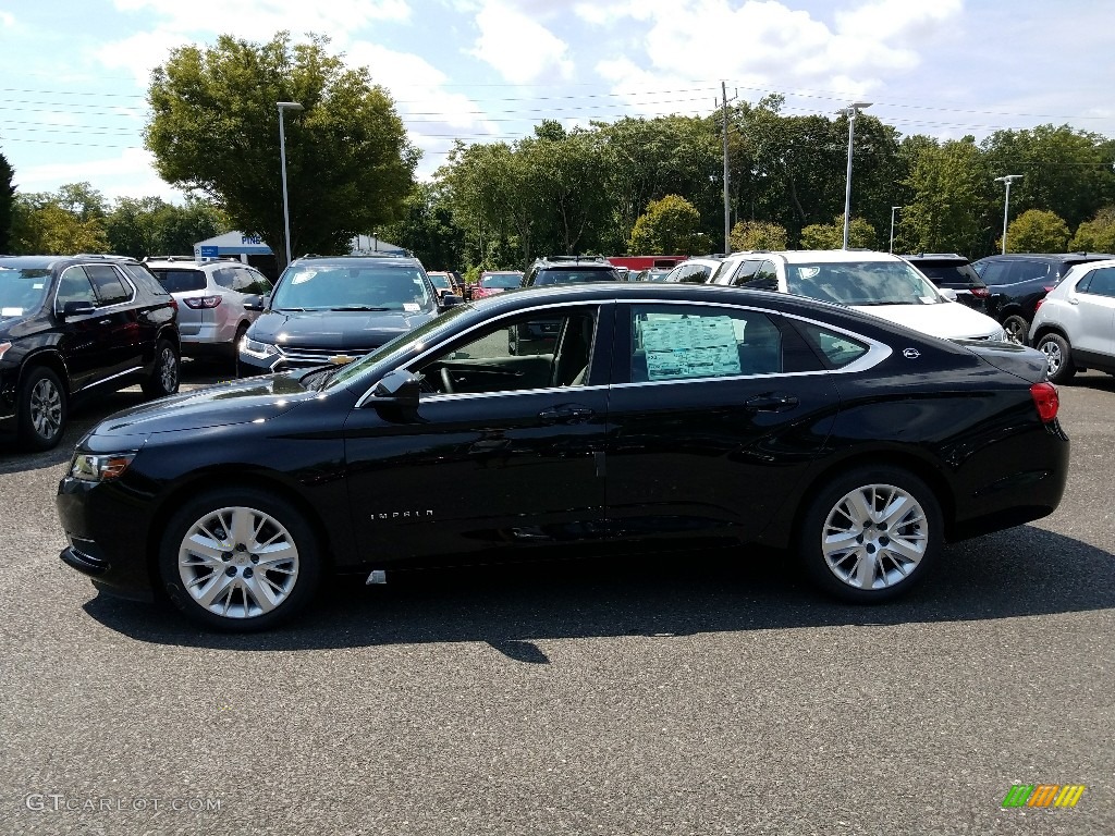 2018 Impala LS - Black / Jet Black/Dark Titanium photo #3