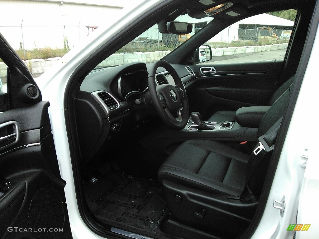 Black Interior 2018 Jeep Grand Cherokee Limited 4x4 Photo #122162522
