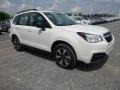 Crystal White Pearl 2018 Subaru Forester 2.5i