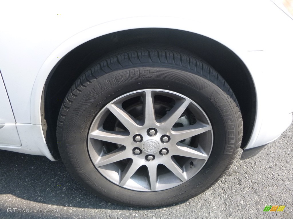 2017 Enclave Leather AWD - Summit White / Ebony/Ebony photo #2