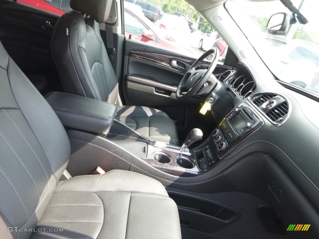 2017 Enclave Leather AWD - Summit White / Ebony/Ebony photo #10