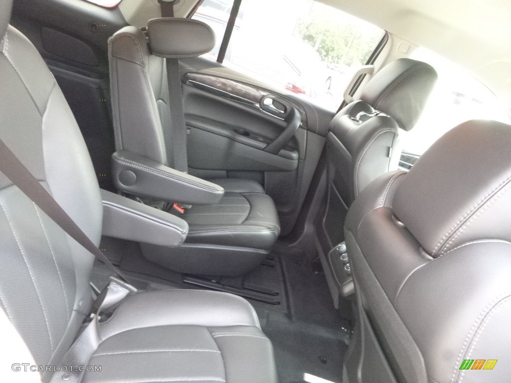 2017 Enclave Leather AWD - Summit White / Ebony/Ebony photo #12