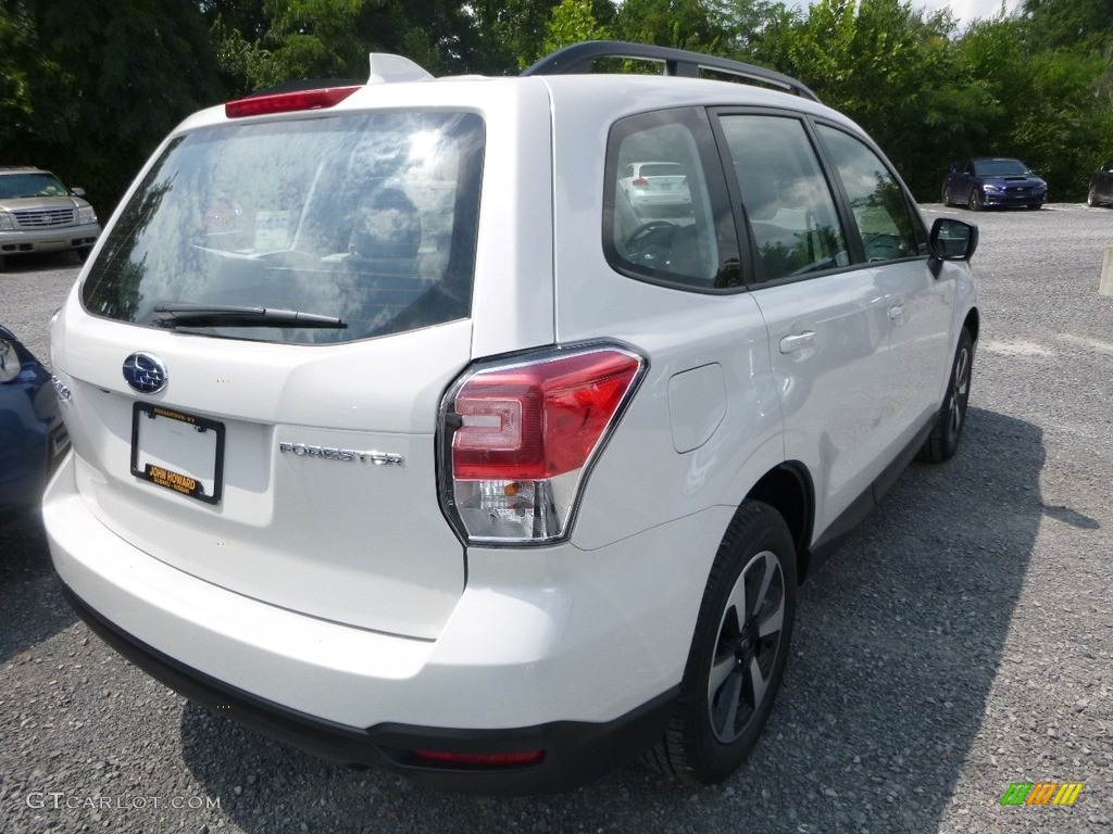 2018 Forester 2.5i - Crystal White Pearl / Platinum photo #4