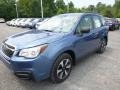 2018 Quartz Blue Pearl Subaru Forester 2.5i  photo #8