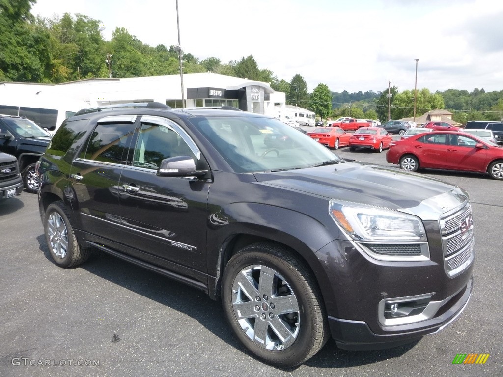 2014 Acadia Denali AWD - Cyber Gray Metallic / Ebony photo #1