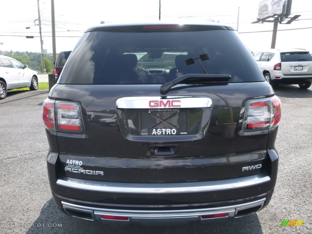 2014 Acadia Denali AWD - Cyber Gray Metallic / Ebony photo #5