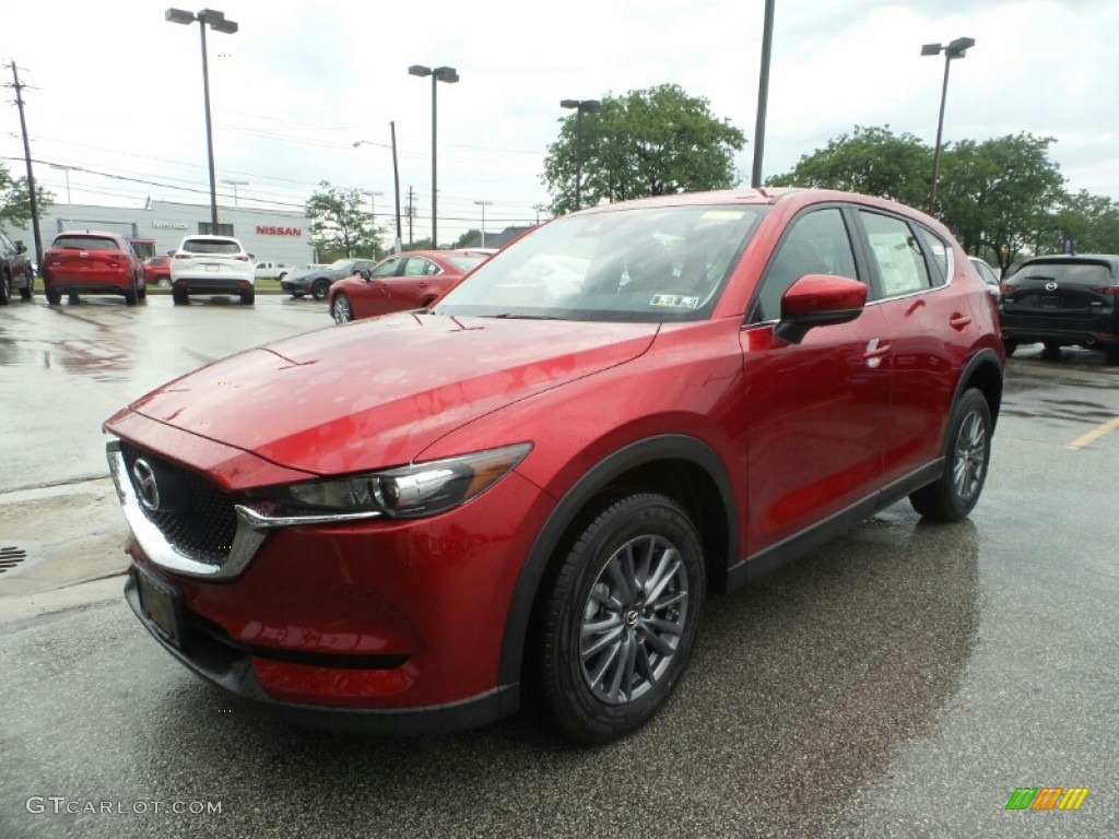 2017 CX-5 Sport AWD - Soul Red Metallic / Black photo #1