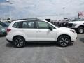 Crystal White Pearl 2018 Subaru Forester 2.5i Exterior