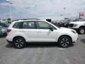 Crystal White Pearl 2018 Subaru Forester 2.5i Exterior