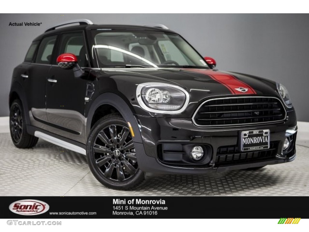 2017 Countryman Cooper - Midnight Black Metallic / Carbon Black photo #1