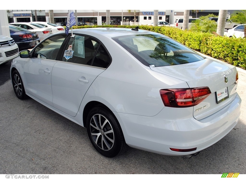 2017 Jetta SE - White Silver / Titan Black photo #6