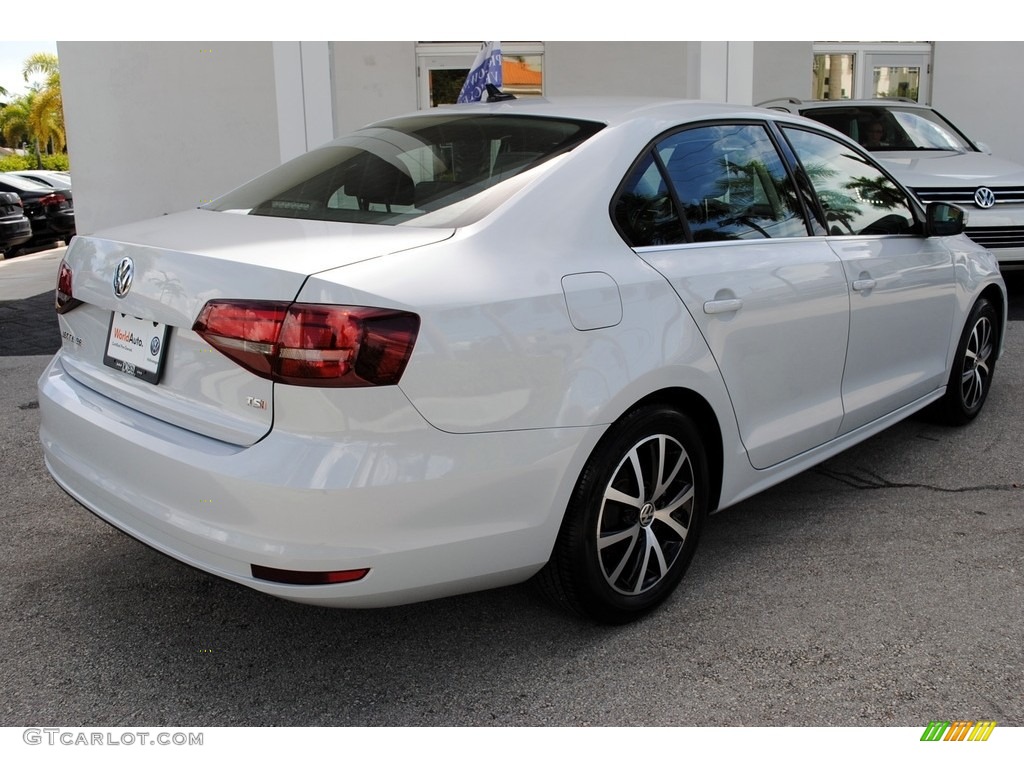 2017 Jetta SE - White Silver / Titan Black photo #10