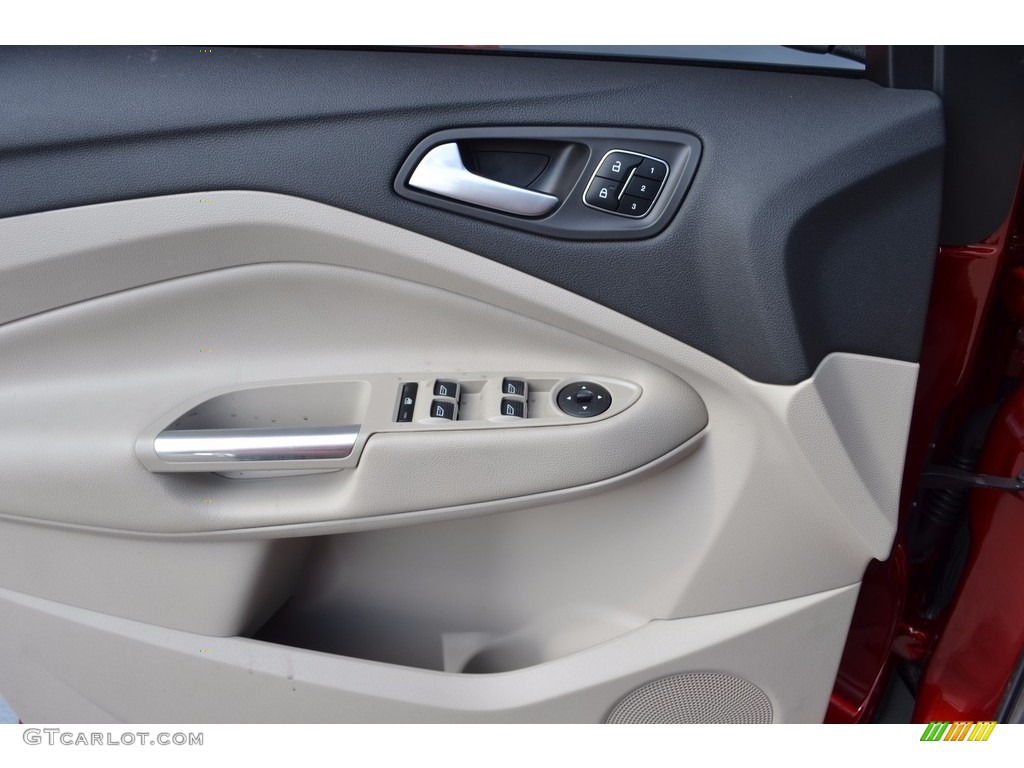 2017 Escape Titanium - Ruby Red / Medium Light Stone photo #5