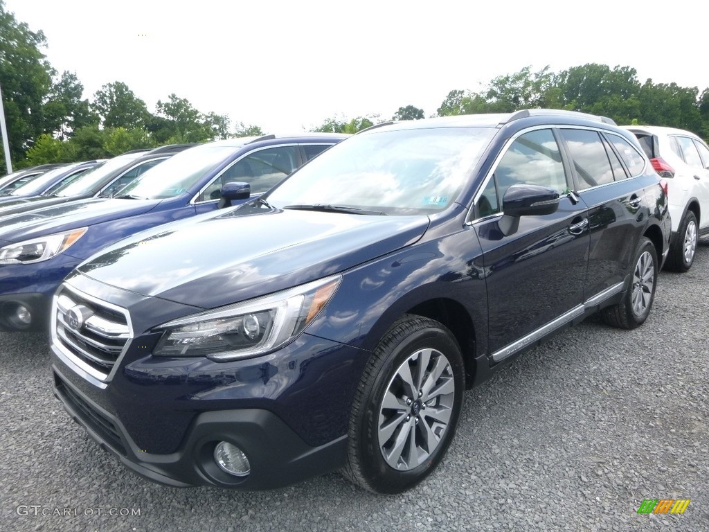 Dark Blue Pearl 2018 Subaru Outback 3.6R Touring Exterior Photo #122168366