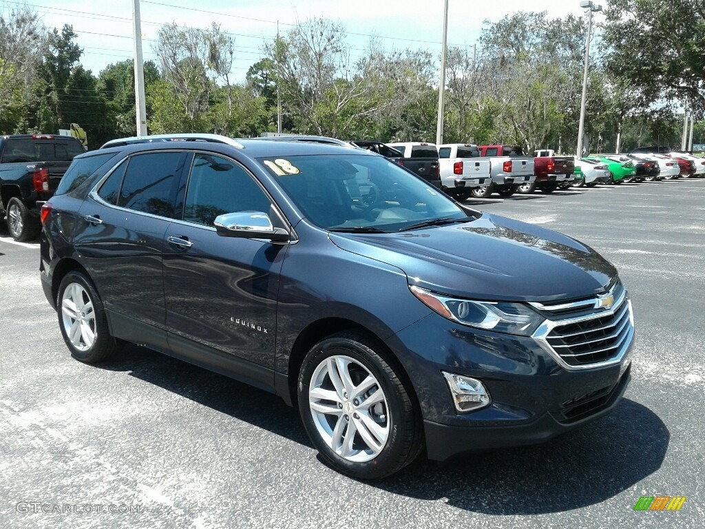 2018 Equinox Premier - Storm Blue Metallic / Jet Black photo #7