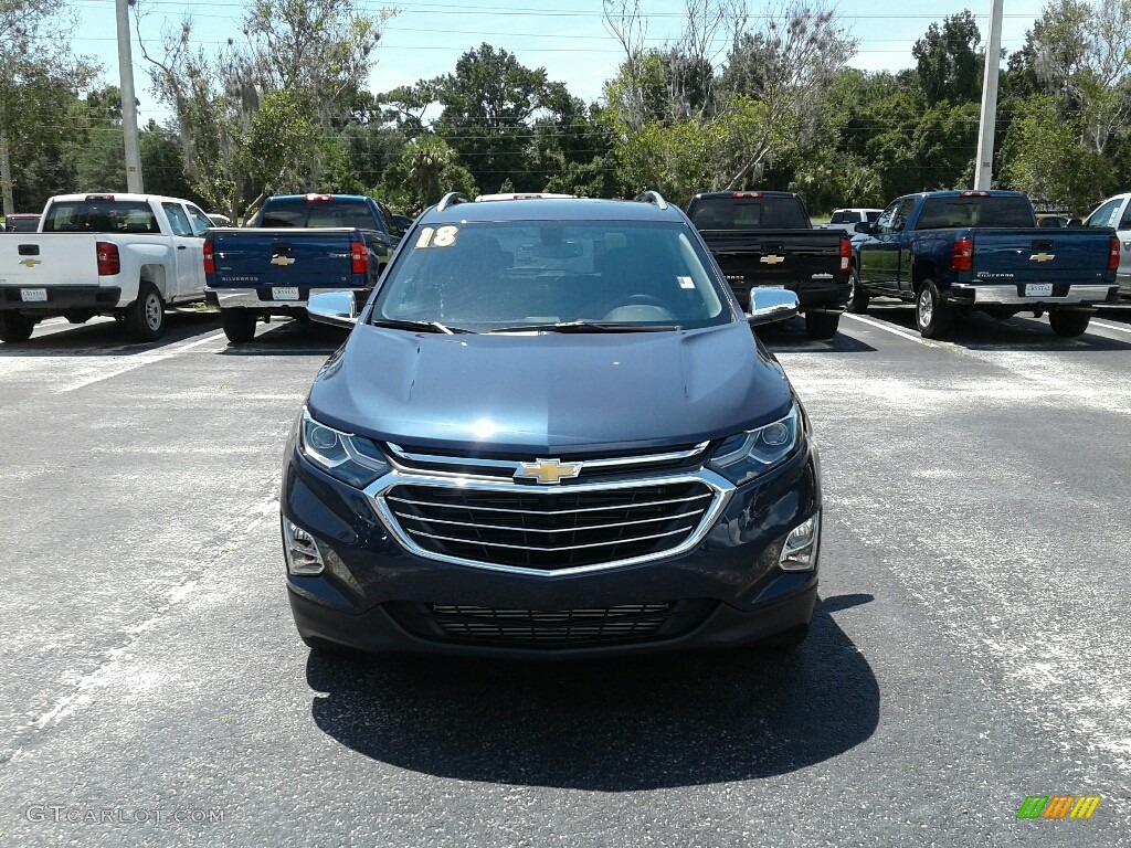 2018 Equinox Premier - Storm Blue Metallic / Jet Black photo #8